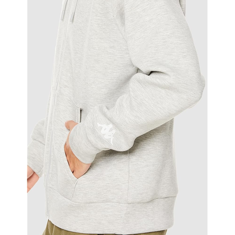[Kappa] Hoodie SCUBA DOUBLE KNIT ZIP HOODIE w/1 Logo Men's