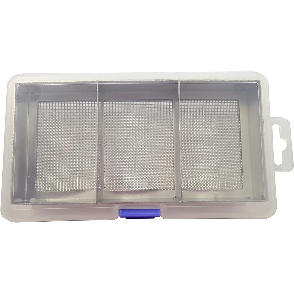 Fishing Samadhi Smelt Triple Bait Box (External dimensions): Approx. 165 x 95 x 30 mm