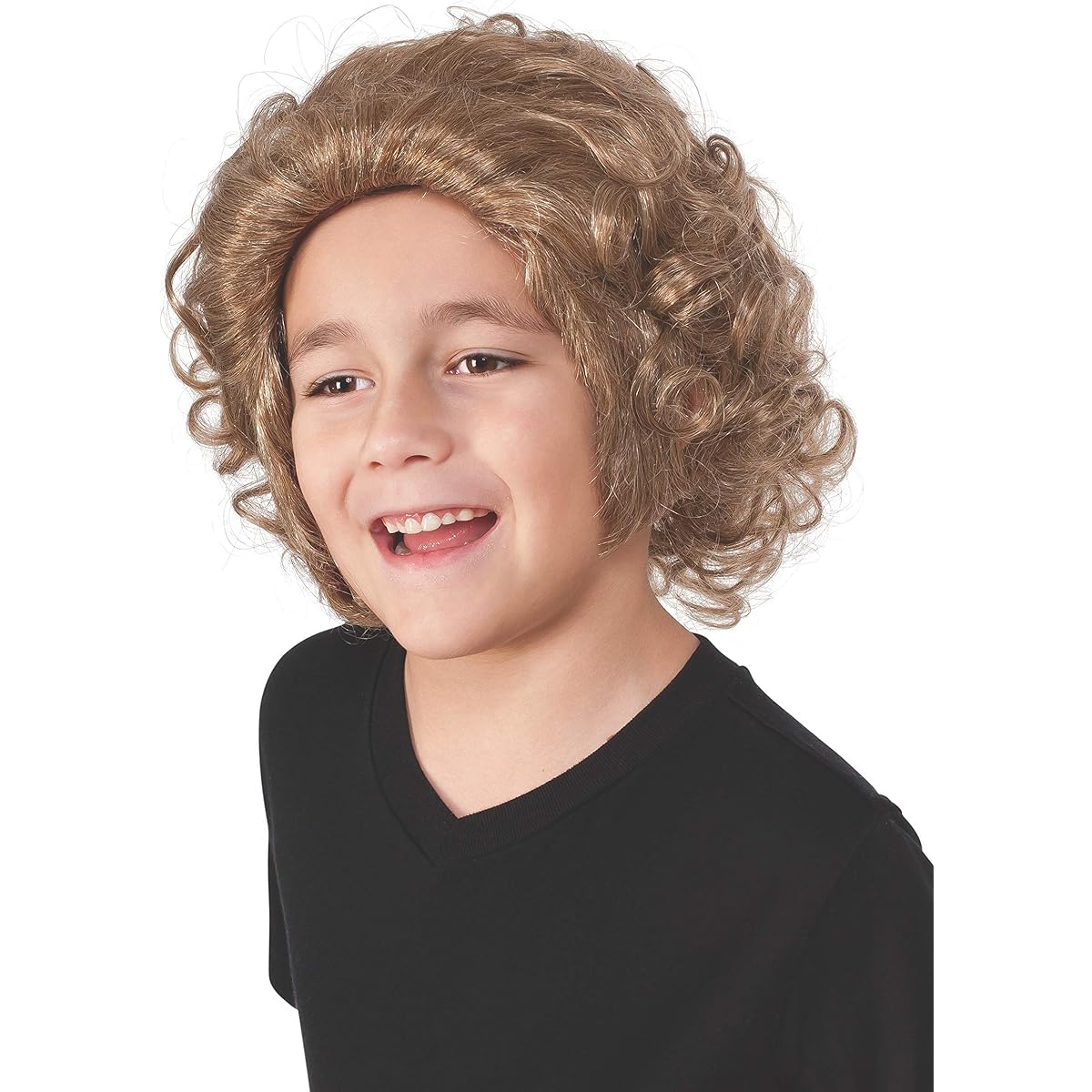 Willy Wonka & the Chocolate Factory: Willy Wonka Wig, One Size, Brown, 32987