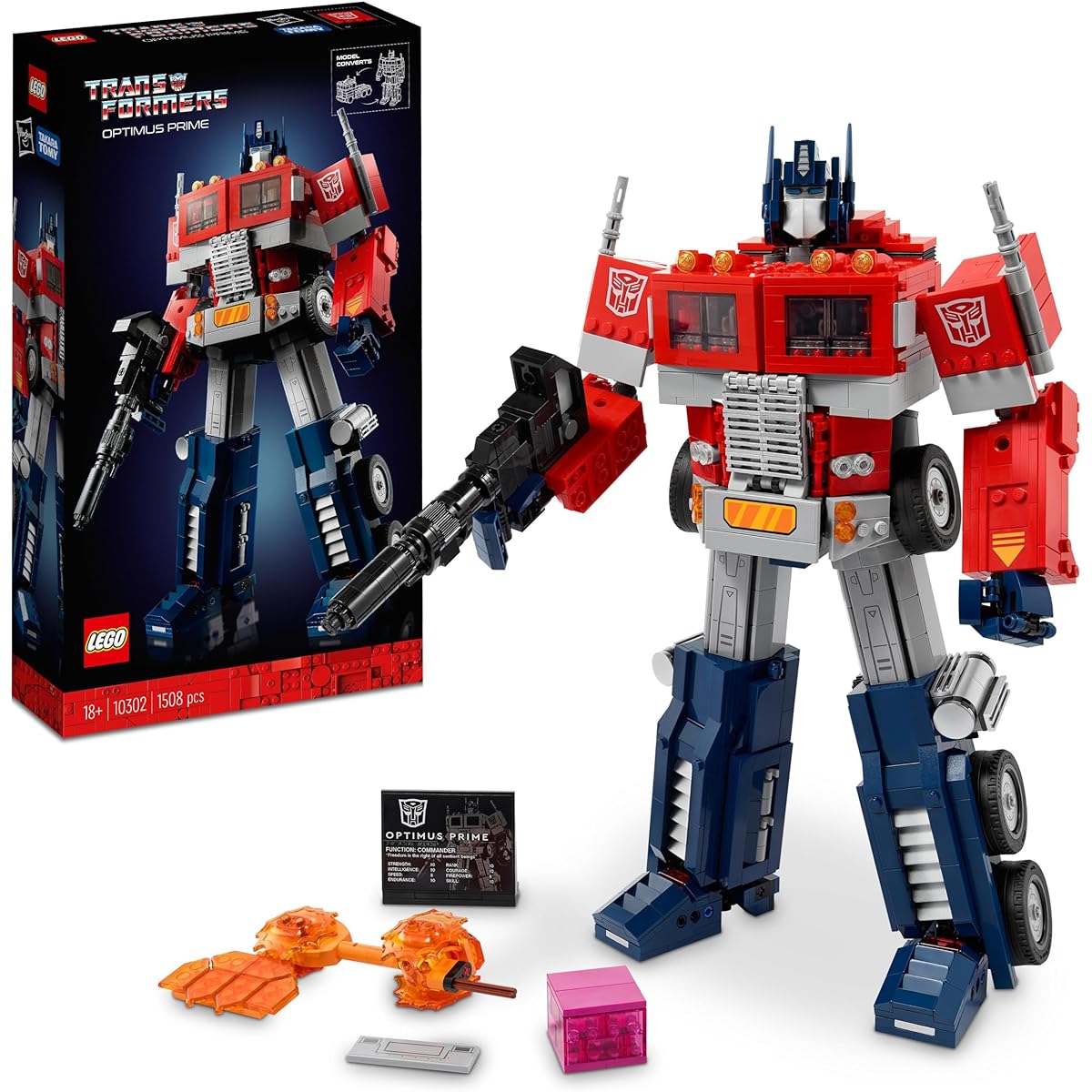 LEGO 10302 Optimus Prime (Transformers) Creator Expert Officially Domestically Distributed Birthday Gift