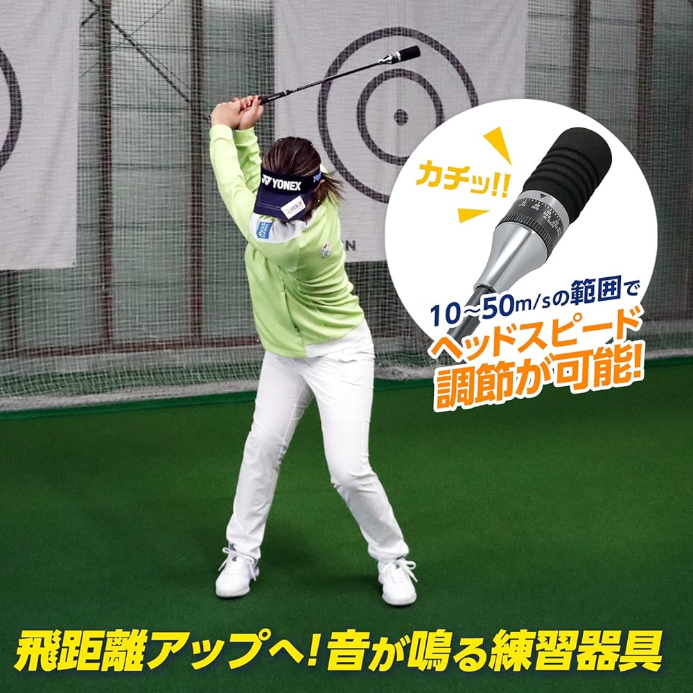 [Recommended by Shugo Imahira and Maiko Wakabayashi] DAIYA GOLF Diamond Swing Series Swing Practice Equipment Golf Practice Equipment Practice Equipment Training Equipment Sound Practice Swing Beginner Advanced Grip Correction Self-Check Flying Distance