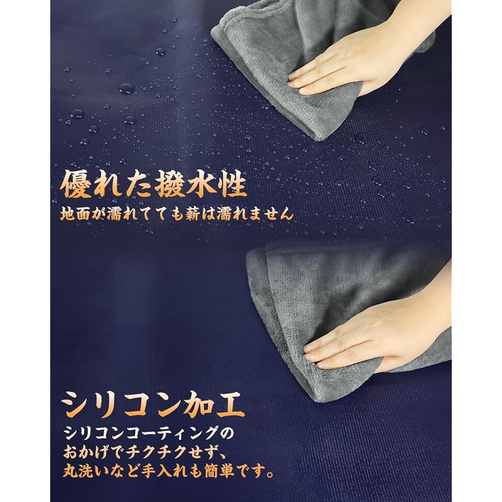 Jolassy Sputter Sheet, Camping, Flame Retardant Sheet, Heat Resistant, Bonfire Sheet, Lawn Protection, For Wood Stove, Barbecue, Bonfire Stand, 90*120cm, Foldable, Storage Bag Included