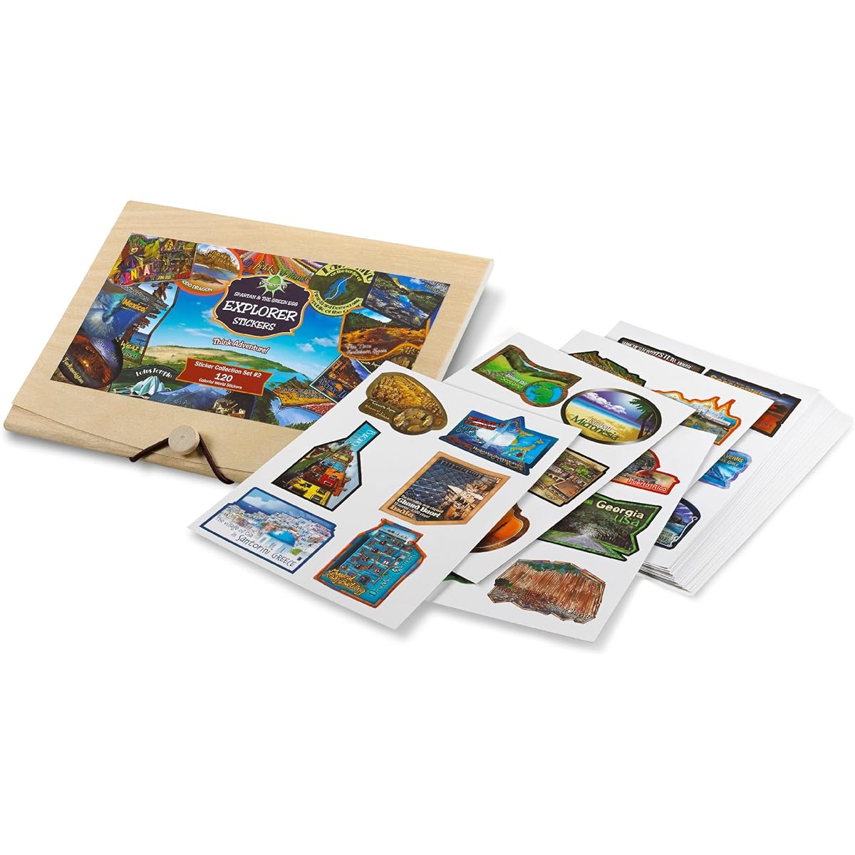 Full Cycle Publications Spartan and Green Egg Explorer Sticker Set