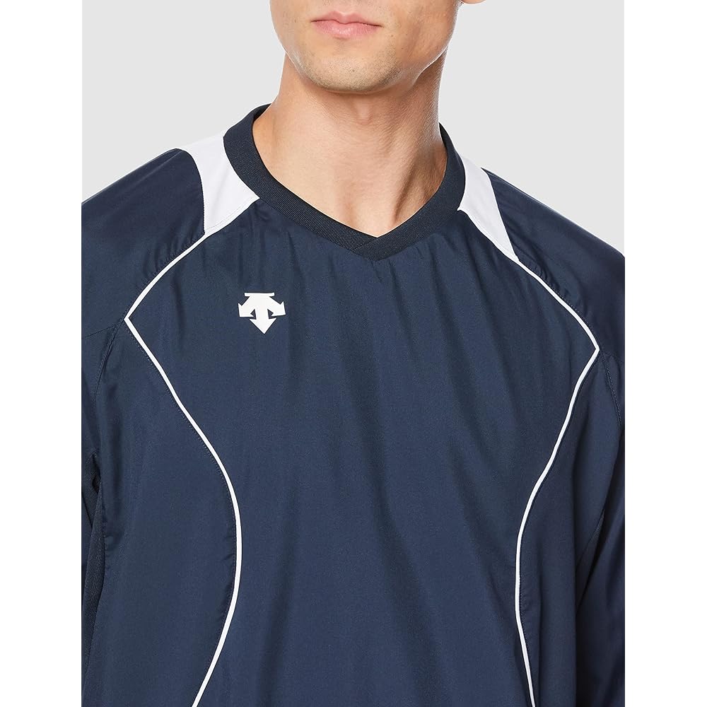[DESCENTE] Long Sleeve Practice Top, Volleyball Piste, Long Sleeve, Lightweight, Classic Practice, Suitable for Men, Women, Juniors, Unisex
