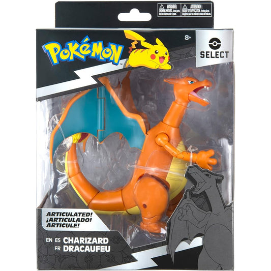 Pokemon Charizard, Super Articulated 6 Inch Figure - Collect Your Favorite Pokemon Figures - Toys for Kids and Pokemon Fans