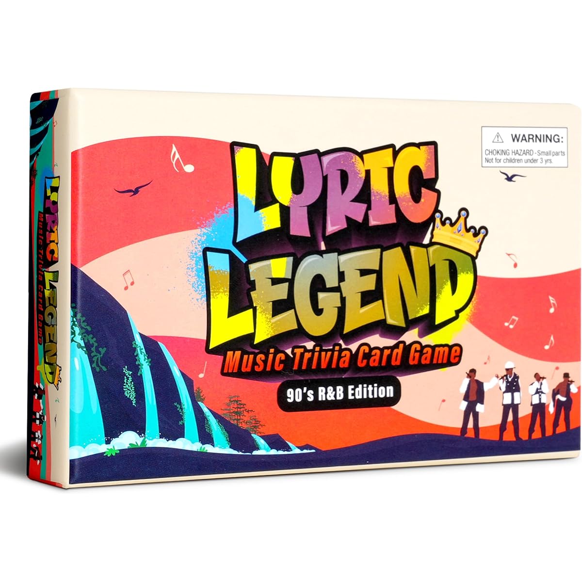 Lyric Legend - R&B Music Trivia Game for 90s Lyrics - Fun Music Games & Music Gifts - 90s Trivia, 90s Games, 90s Trivia Games, Great for Adults & 90s Gifts! You can finish the lyrics game