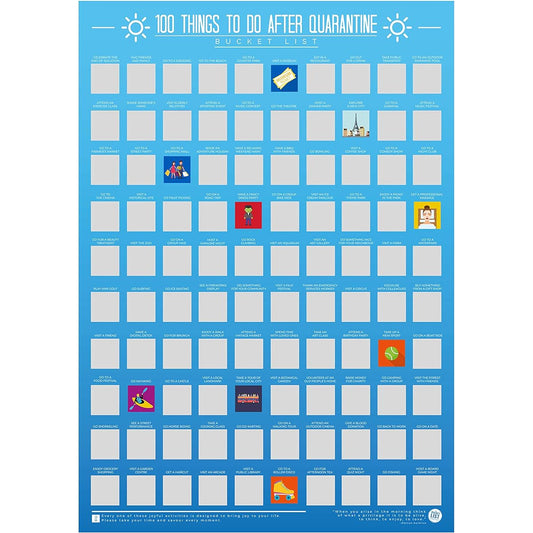 100 Things To Do After Quarantine Bucket List