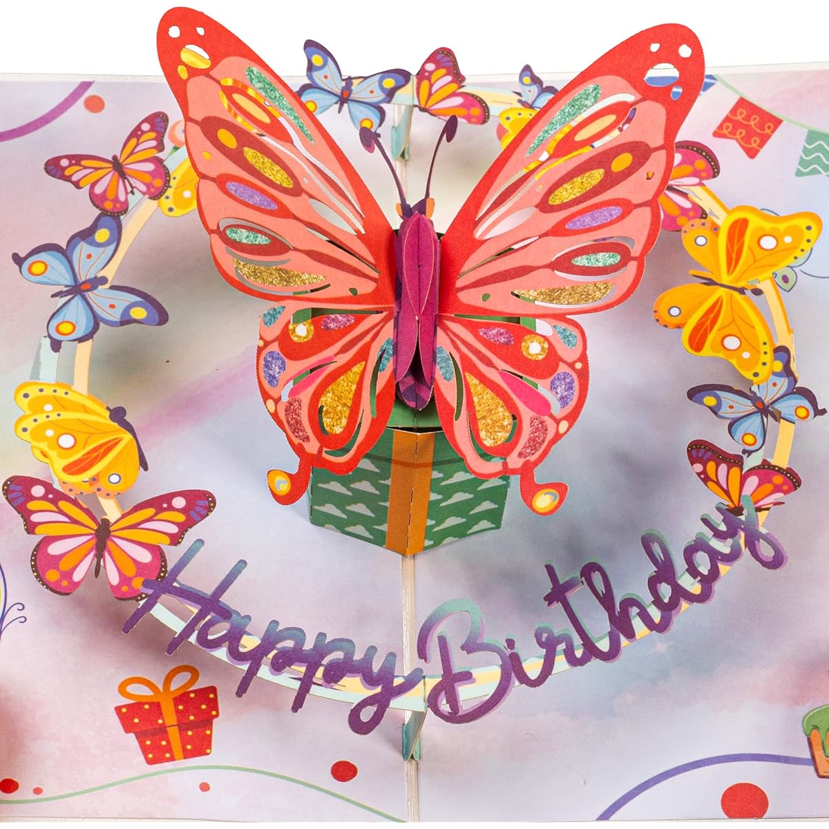 Butterfly Pop-up Birthday Card