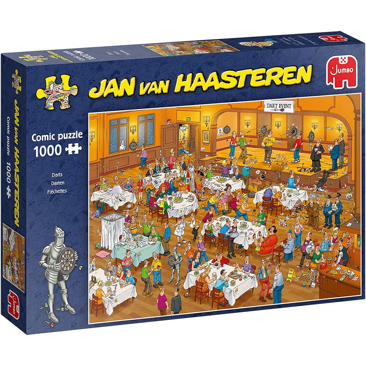 Jan van Haasteren - Darts - 1000 Teile Puzzle