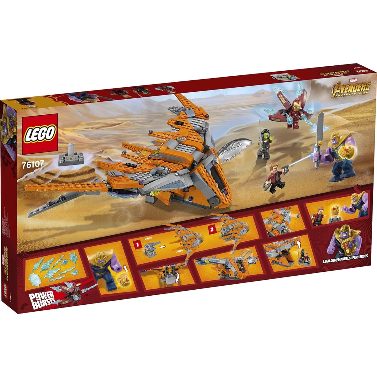 LEGO Super Heroes Thanos Ultimate Battle 76107