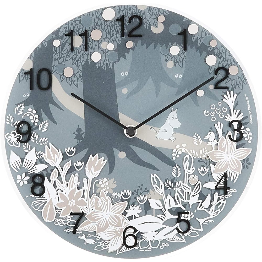 Moomin timepieces Moomin Wall Clock Moomin in the Forest MTP030008
