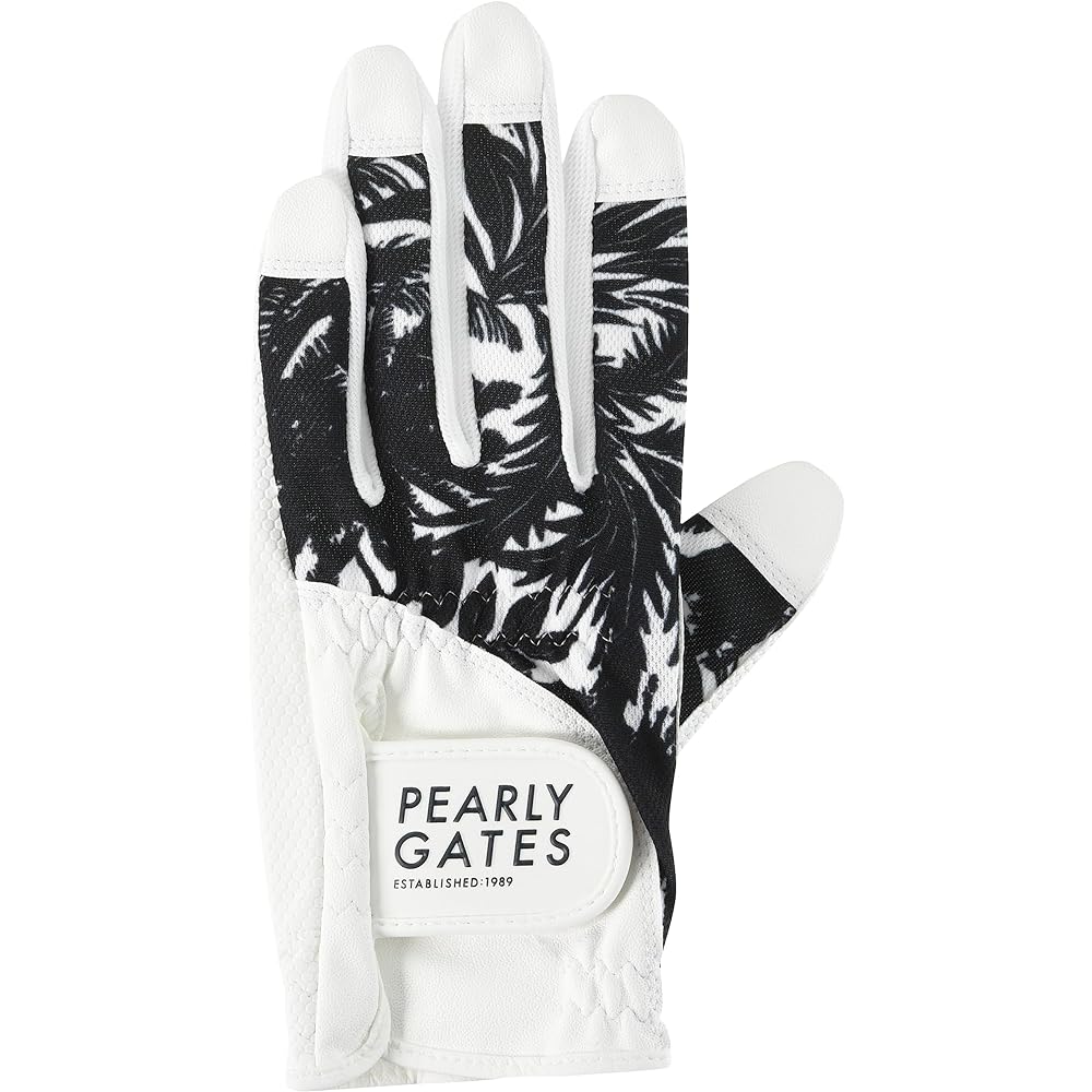 [Pearly Gates] Unisex One-handed Glove (Botanical Pattern, Water Absorbent, Quick Drying, UV Protection) / Golf Gloves / 053-3285601