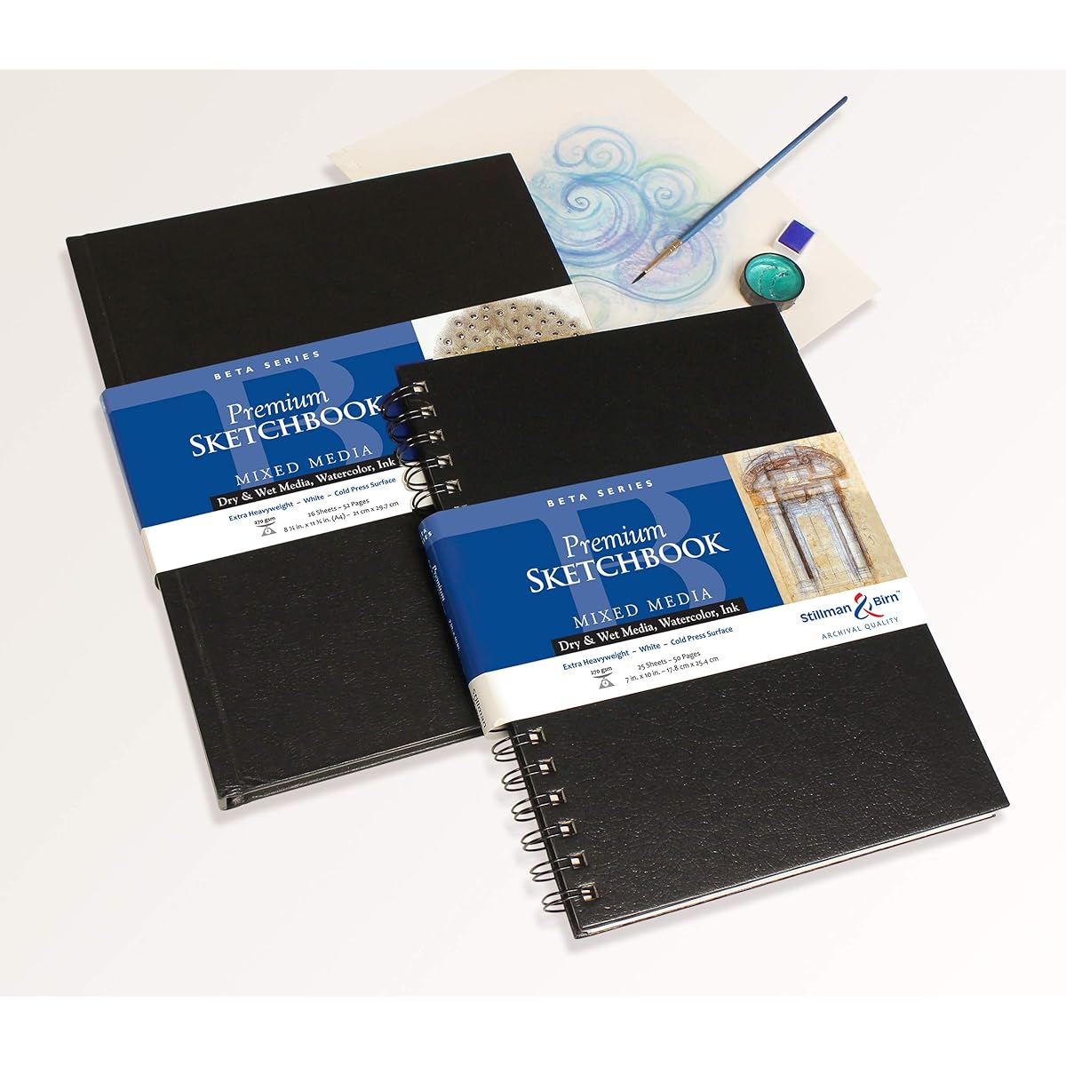 Beta Hardbound Sketchbook 5.5X8.5