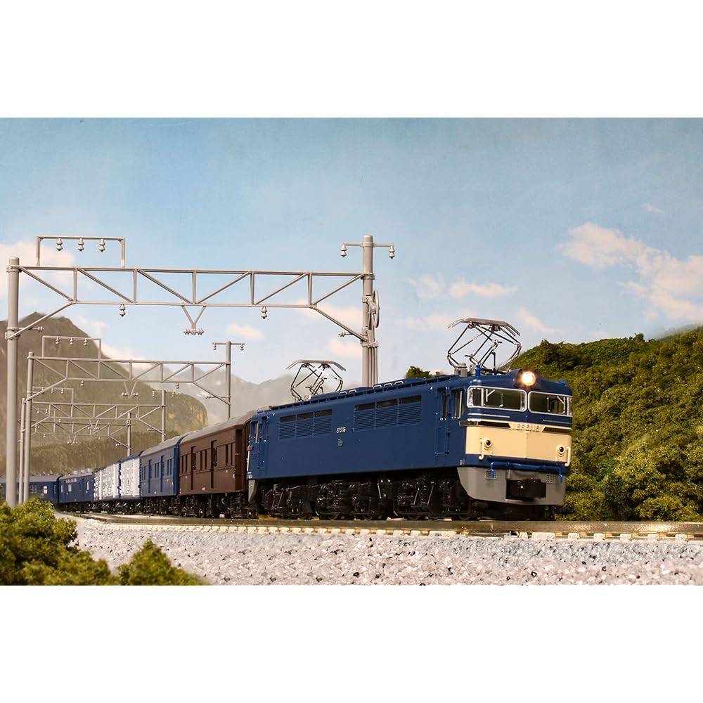 KATO KATO N Gauge EF61 3093-1 Railway Model Electric Locomotive Blue