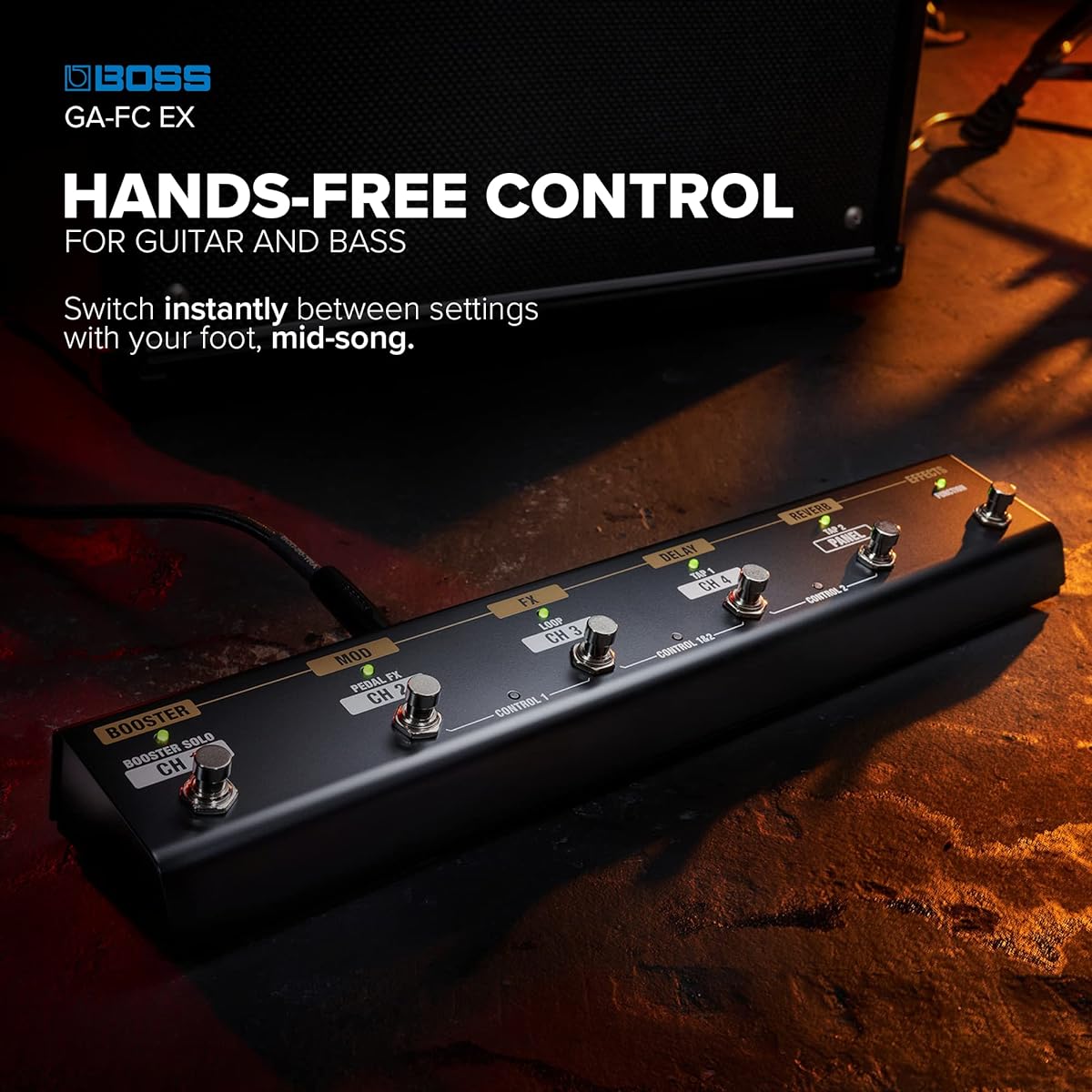 BOSS/GA-FC EX Foot Controller Foot Switch BOSS