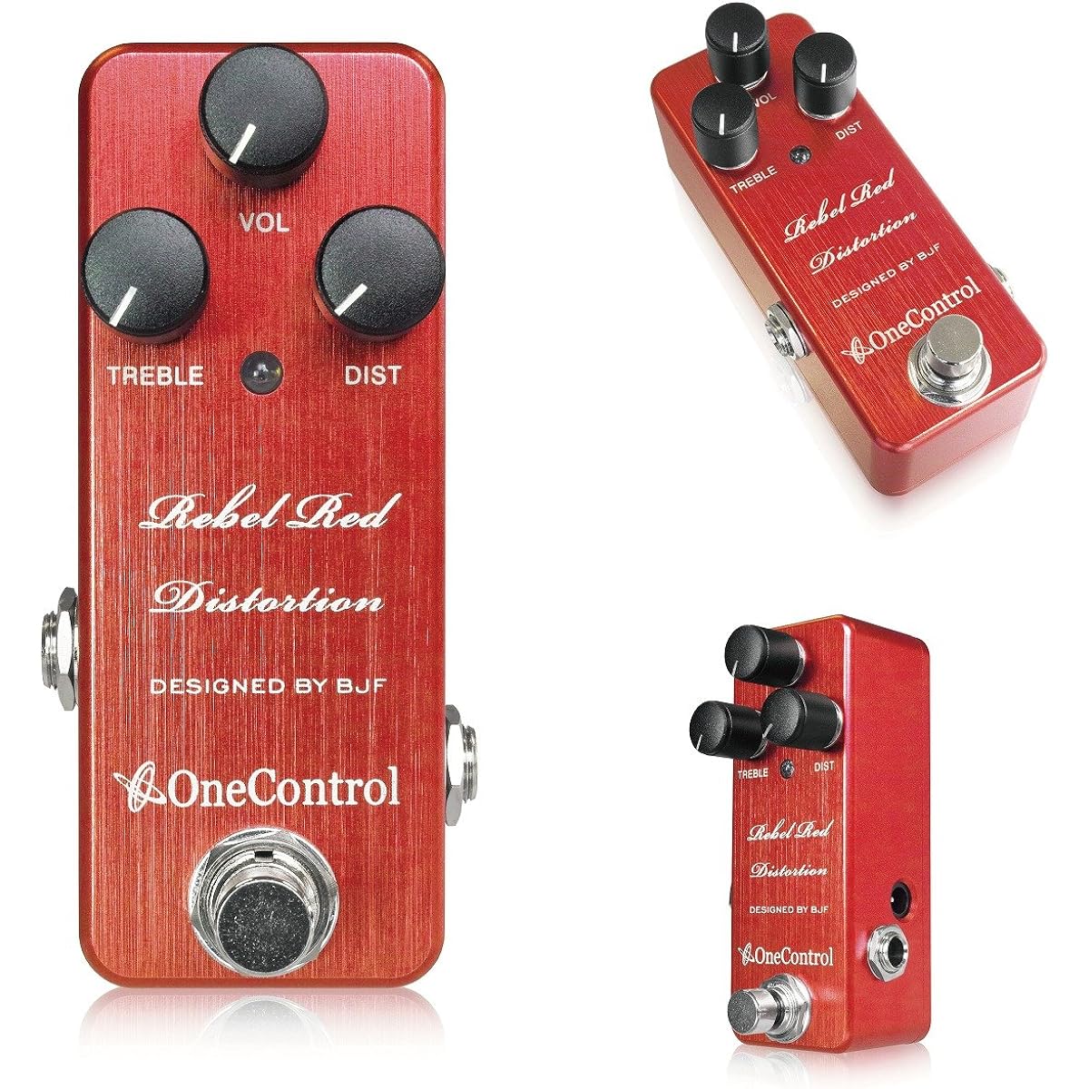 One Control Rebel Red Distortion Compact Effector/Distortion (One Control)