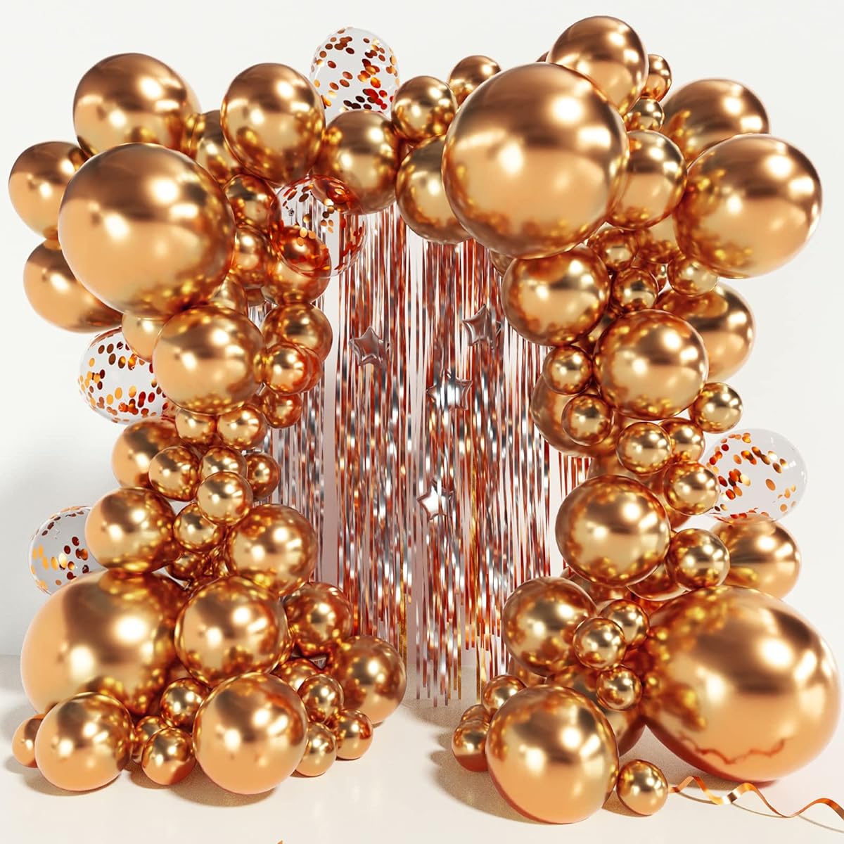 Metallic Gold Balloons Different Sizes 110 Pieces 18 12 10 5 Inch Chrome Balloon Garland Arch Kit Confetti Balloons Latex Party Balloons Graduation Baby Shower Birthday Christmas Party Decorations