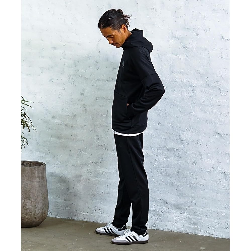 [adidas] [Adidas Combat Sports] Genuine Jersey Tracksuit Setup Top and Bottom Set TR-74 Men's Unisex