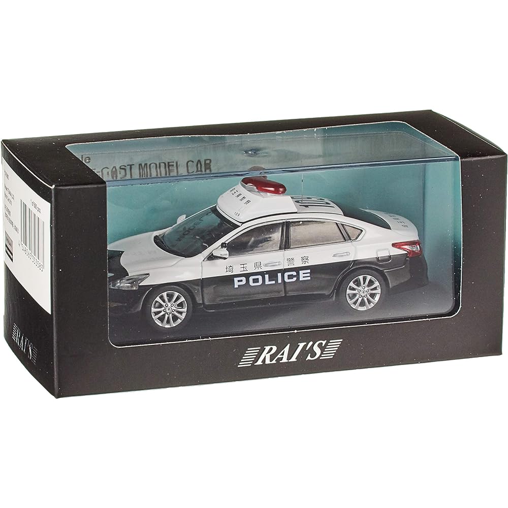 Kyosho RAI'S 1/43 Nissan Teana (L33) 2018 Saitama Prefectural Police Regional Department Automobile Patrol Vehicle (109) Completed Product