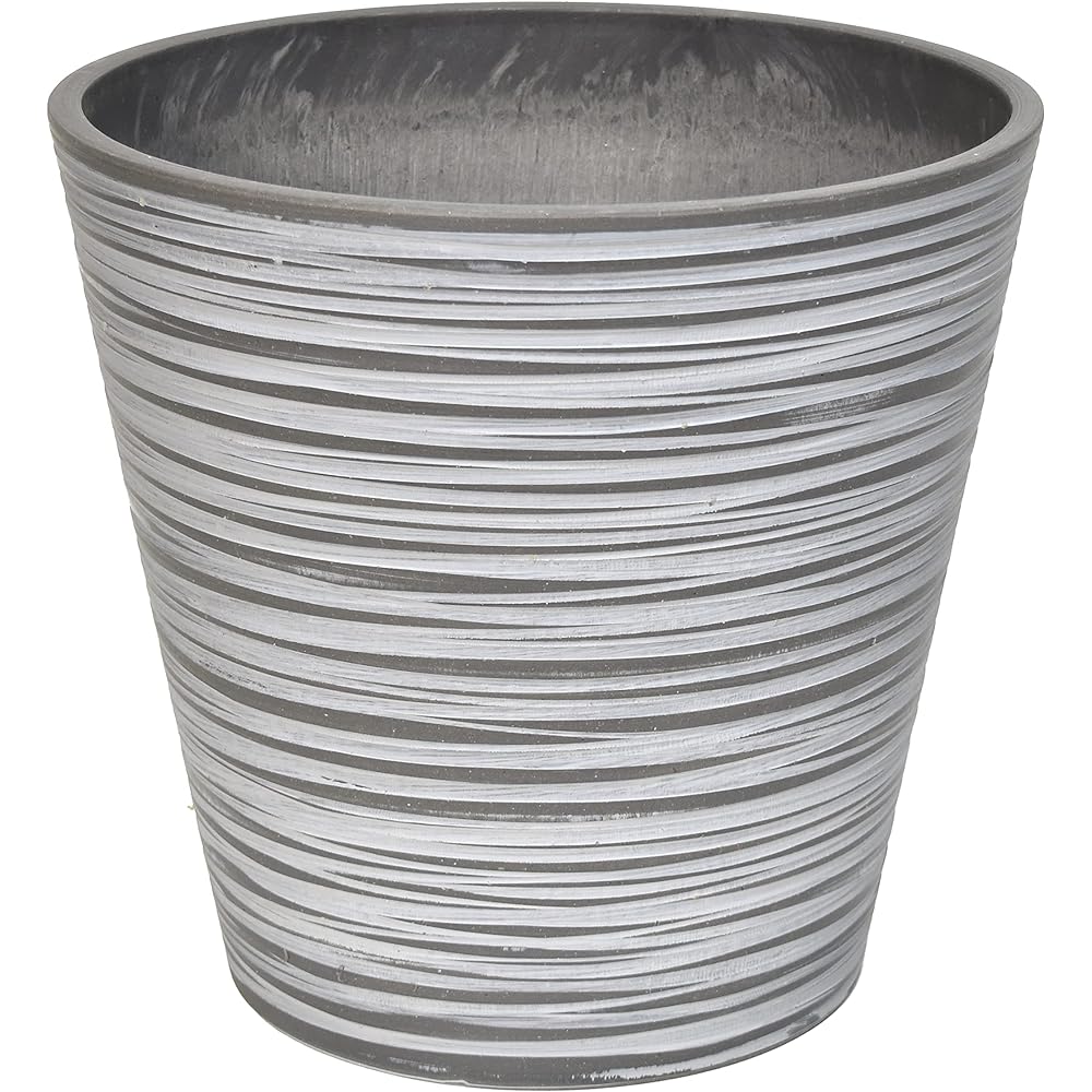 Lead Style DP Pot 35 For Ornamental Plant Pot Cover No Hole Resin White W35 x D35 x H60cm 12UFH35WH