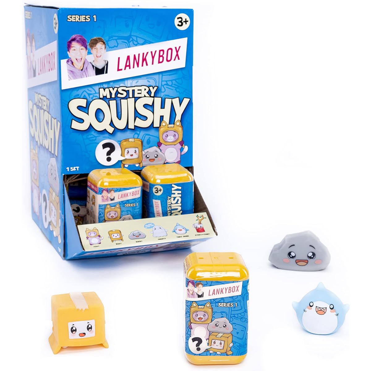 LankyBox Mystery Squishy 24 Pack Party Pack Popular Collect All
