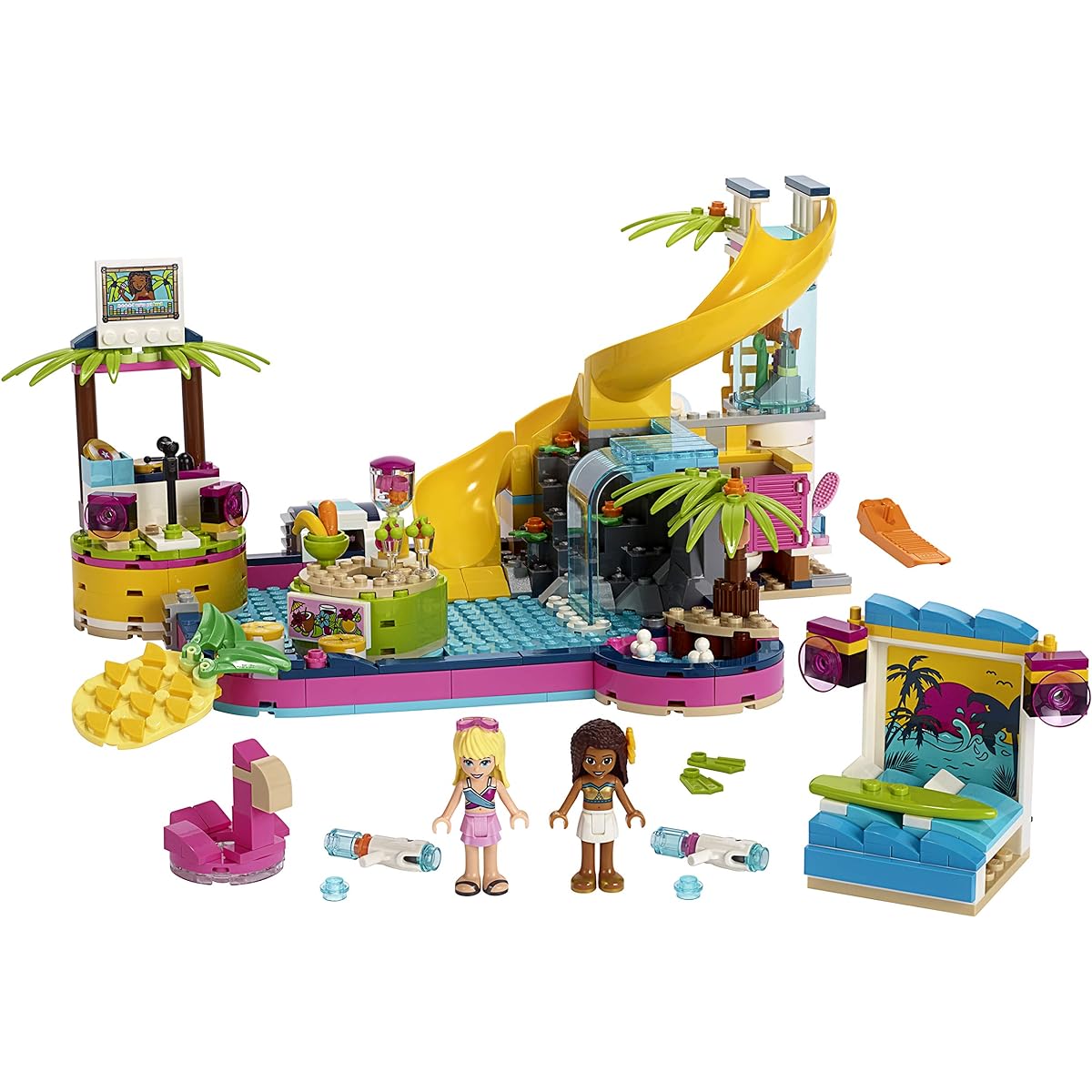LEGO Friends Pool Party 41374 Blocks Toys for Girls