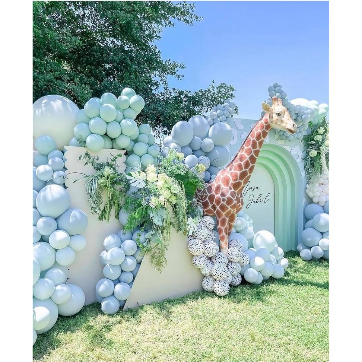 100pcs 12" Colorful Premium Latex Wedding Party Birthday Balloons Lot (Sky)
