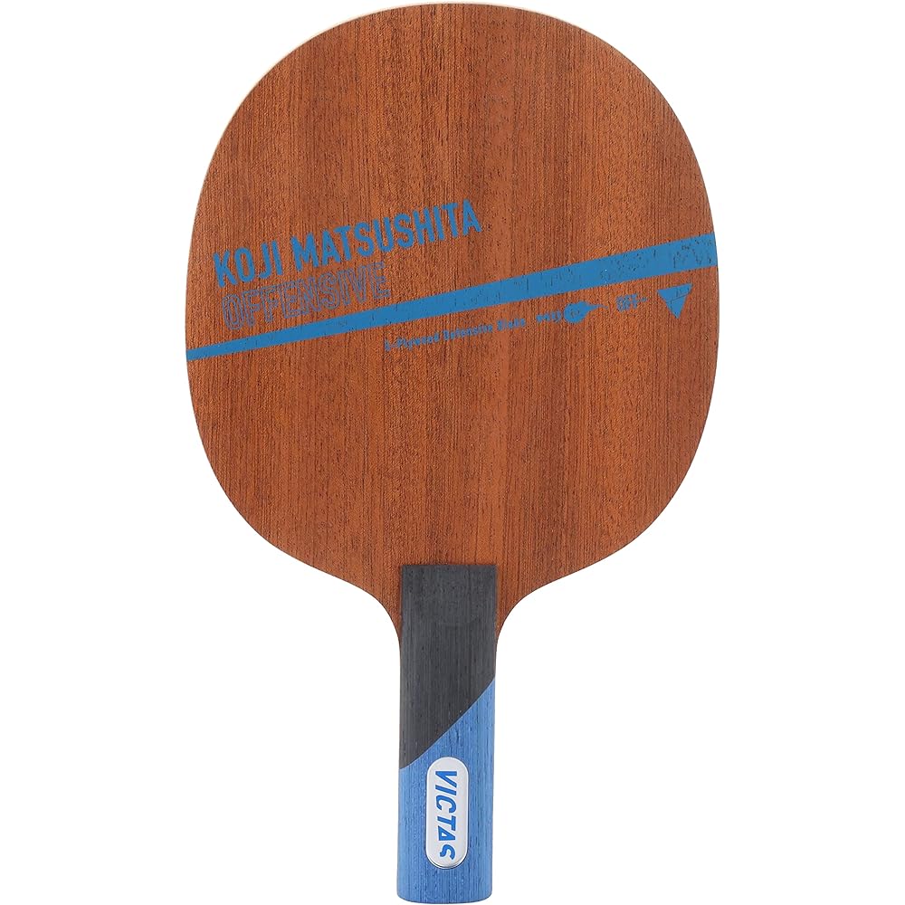 VICTAS Table Tennis Racket Koji Matsushita Offensive Shakehand Defensive 5 Plywood Model Used by Koji Matsushita