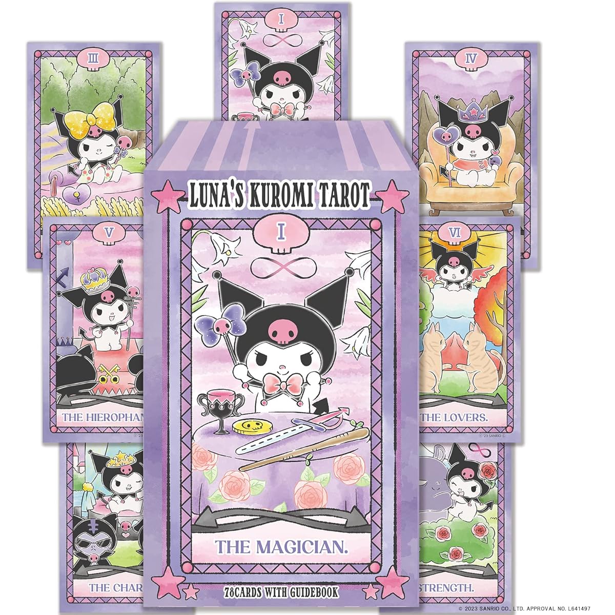 [Sanrio] Luna's Kuromi Tarot LUNA'S KUROMI TAROT Tarot Cards