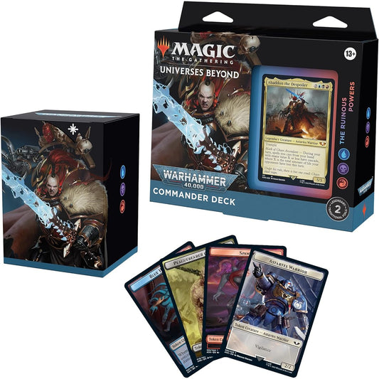 Magic: The Gathering Universes Beyond: Warhammer 40,000 Commander Deck The Ruinous Powers