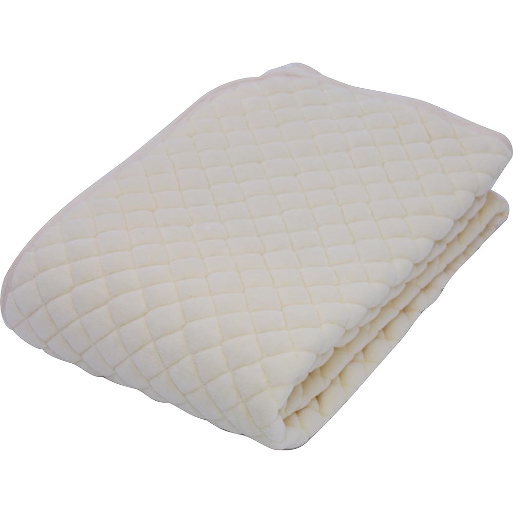 nishikawa [Nishikawa] Bed pad/bed pad beige double cotton Mayer pokopoko bed pad 5HP850D