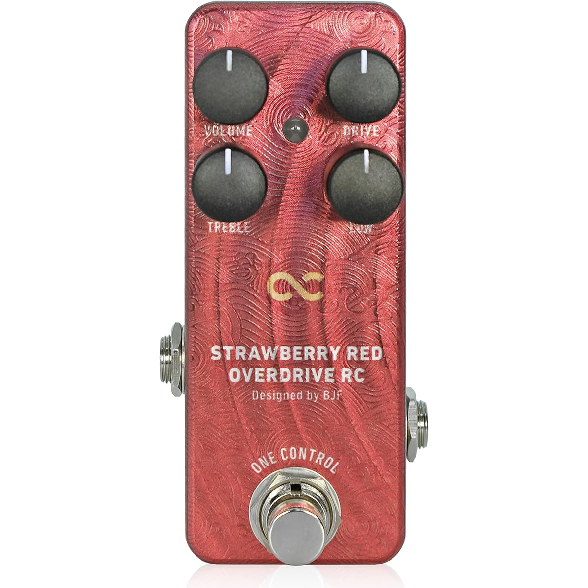 One Control Strawberry Red Overdrive RC Overdrive Guitar Effector