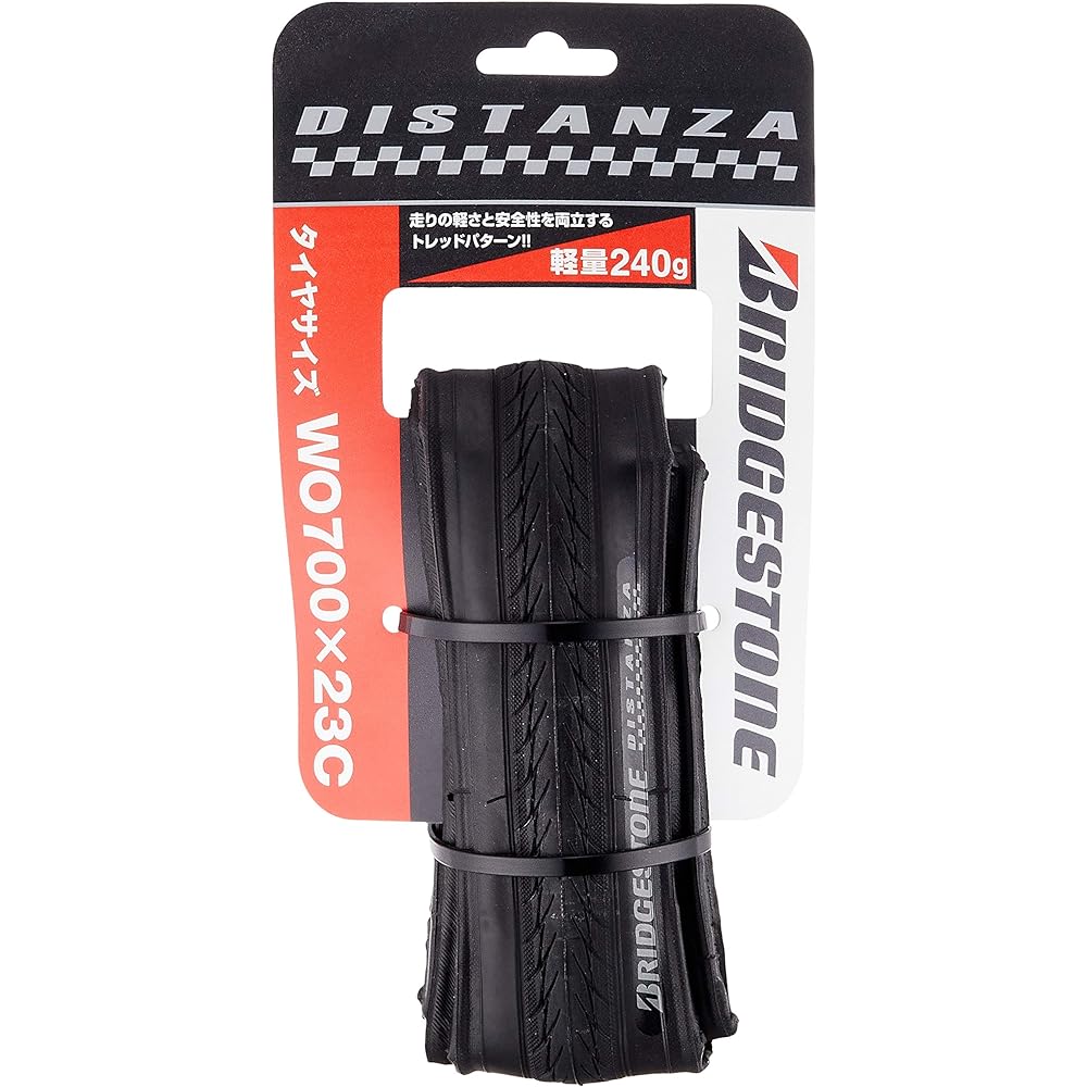 BRIDGESTONE DISTANZA Bicycle Road Bike Tire Black