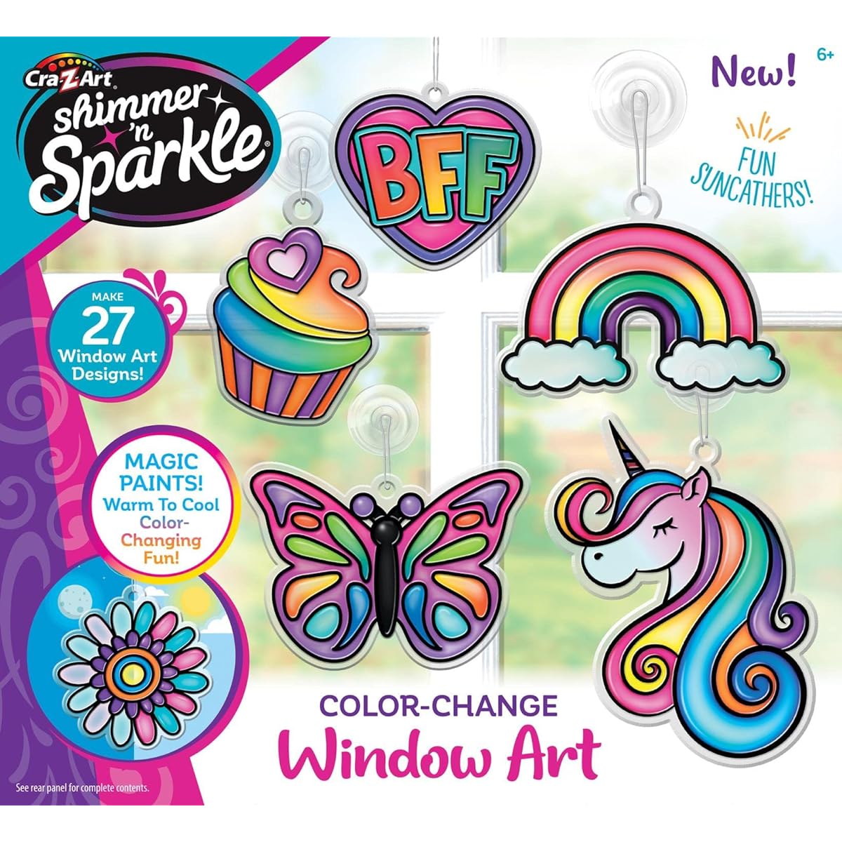 Shimmer 'n Sparkle Color Change Window Art