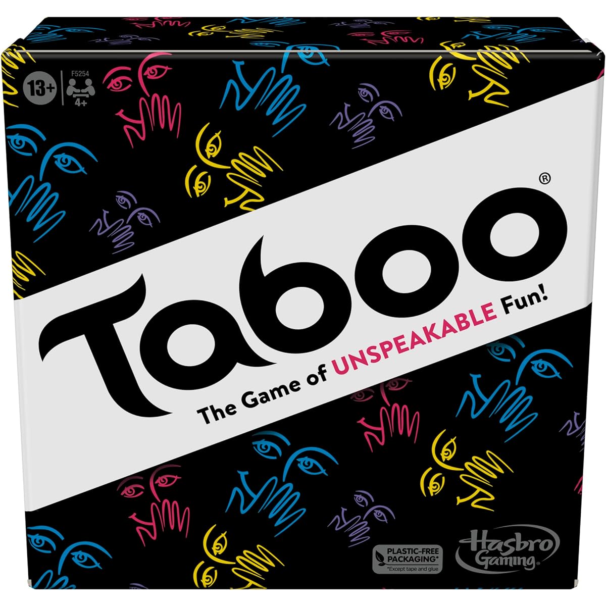 Taboo Classic Game - Party Word Guessing Game for Adults and Teens - Board Game for 4+ Players - Ages 13+