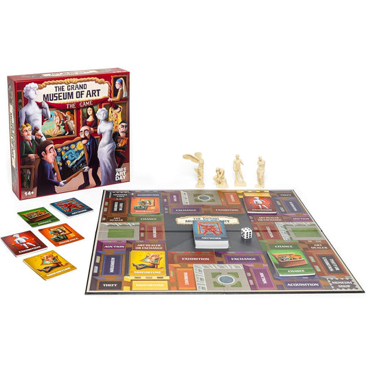 The Grand Museum of Art - 2nd Edition - Today is Art Day - Board Game