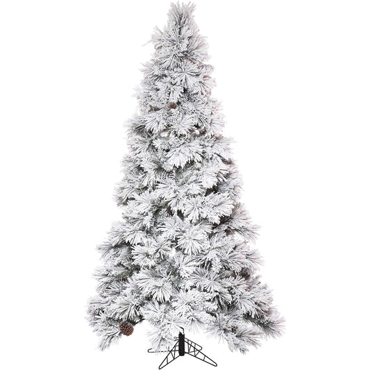 Vickerman Flocked Atka Pine Christmas Tree, K171175