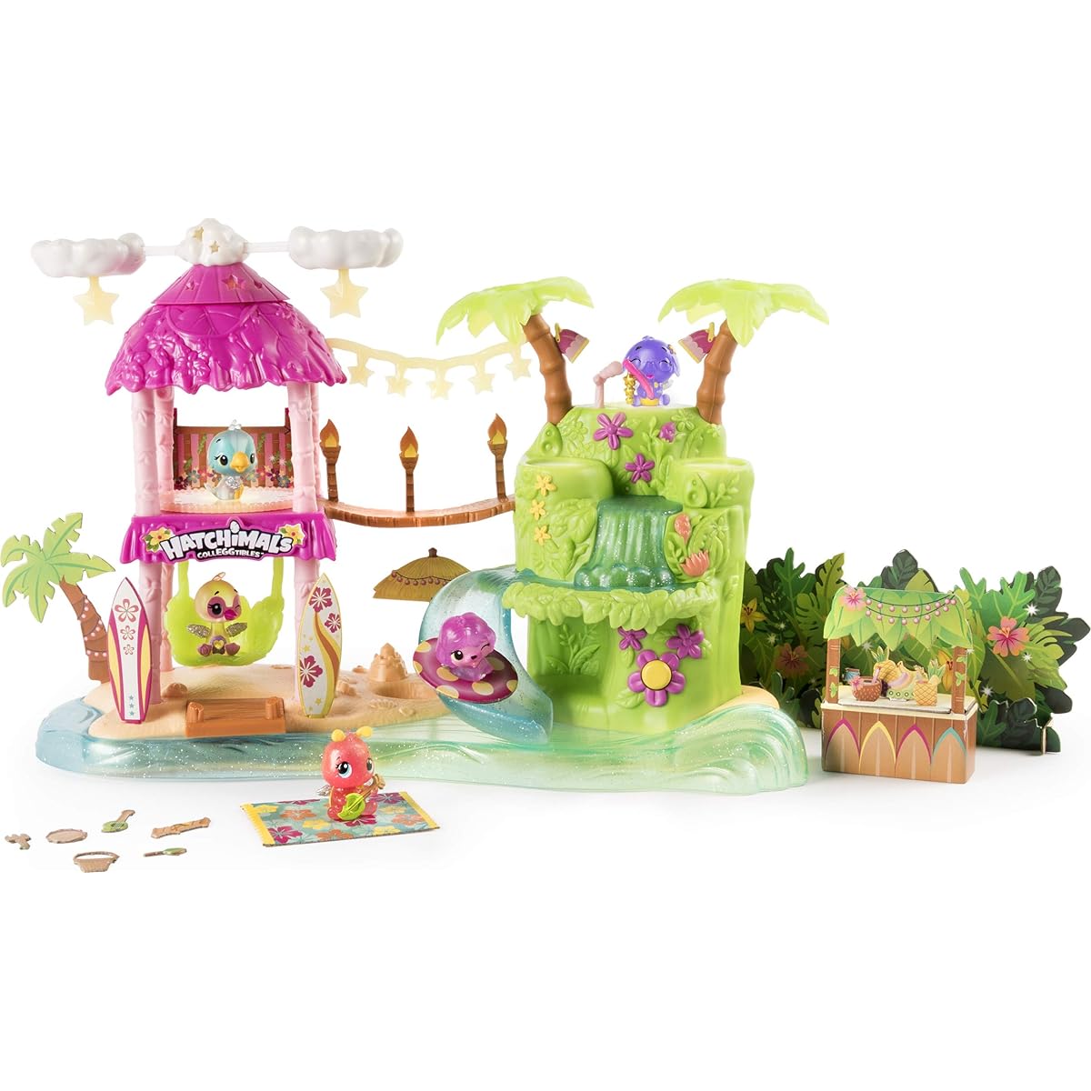 Hatchimals CollEGGtibles Tropical Party Playset with Exclusive Season 4 Hatchimals CollEGGtibles for Ages 5 and Up