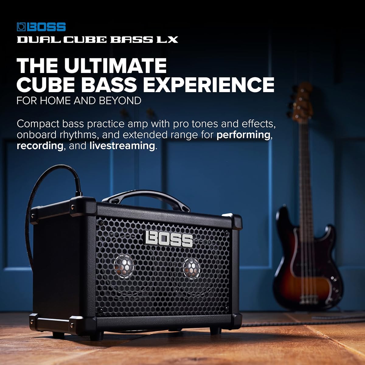 BOSS/DUAL CUBE BASS LX Bass DCB-LX Amplifier Bass Amplifier BOSS Maximum Output 10W