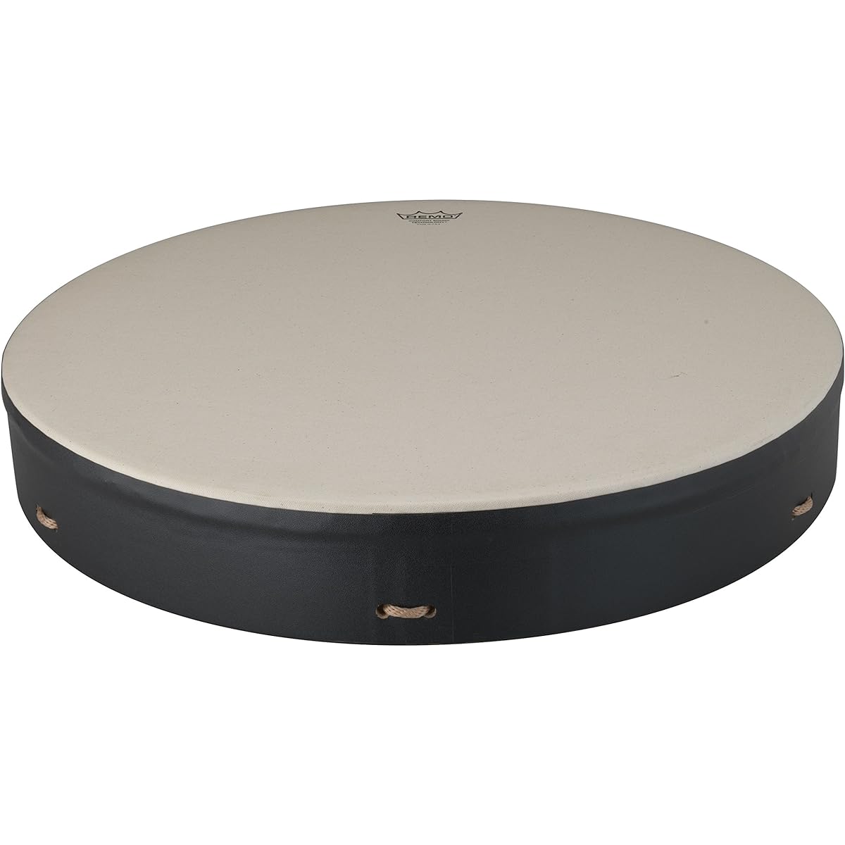 Remo Buffalo Drum - Black - 22" Comfortable Sound