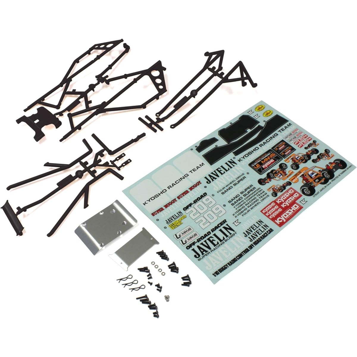 Kyosho Kyoso Body Black/Javelin RC Parts OTB247BK