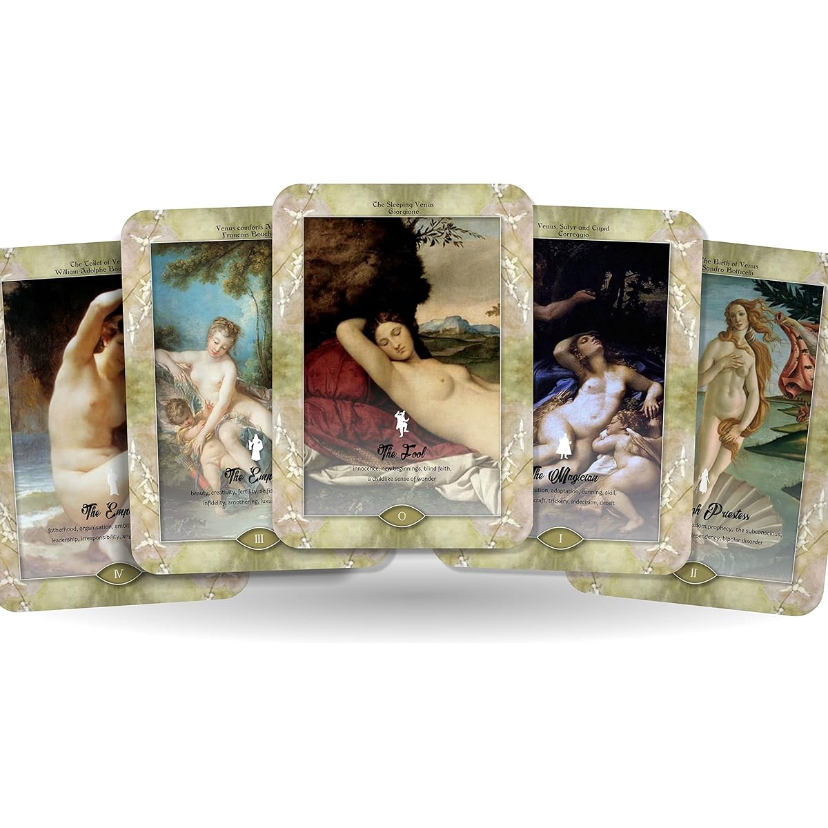 IBIZA TAROT Venus' Kiss Tarot Cards | Fortune Telling Tarot Card Deck for Beginners | Authentic Tarot Experience - Set of 78