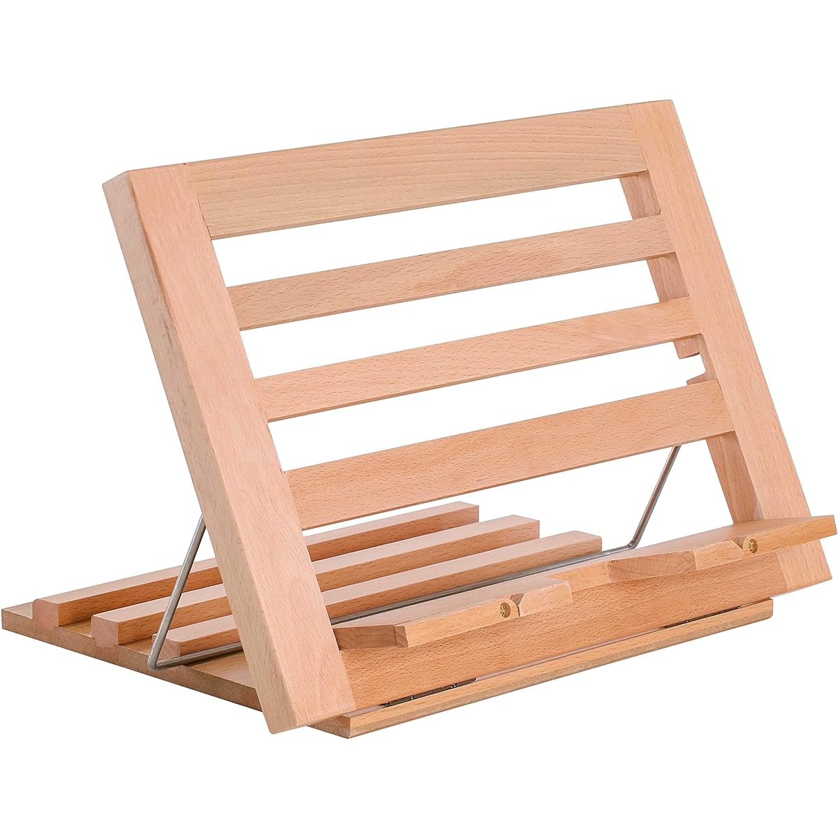 US Art Supply Extra-Large Wooden Bookrack Table Easel & Cookbook Holder by US Art Supply