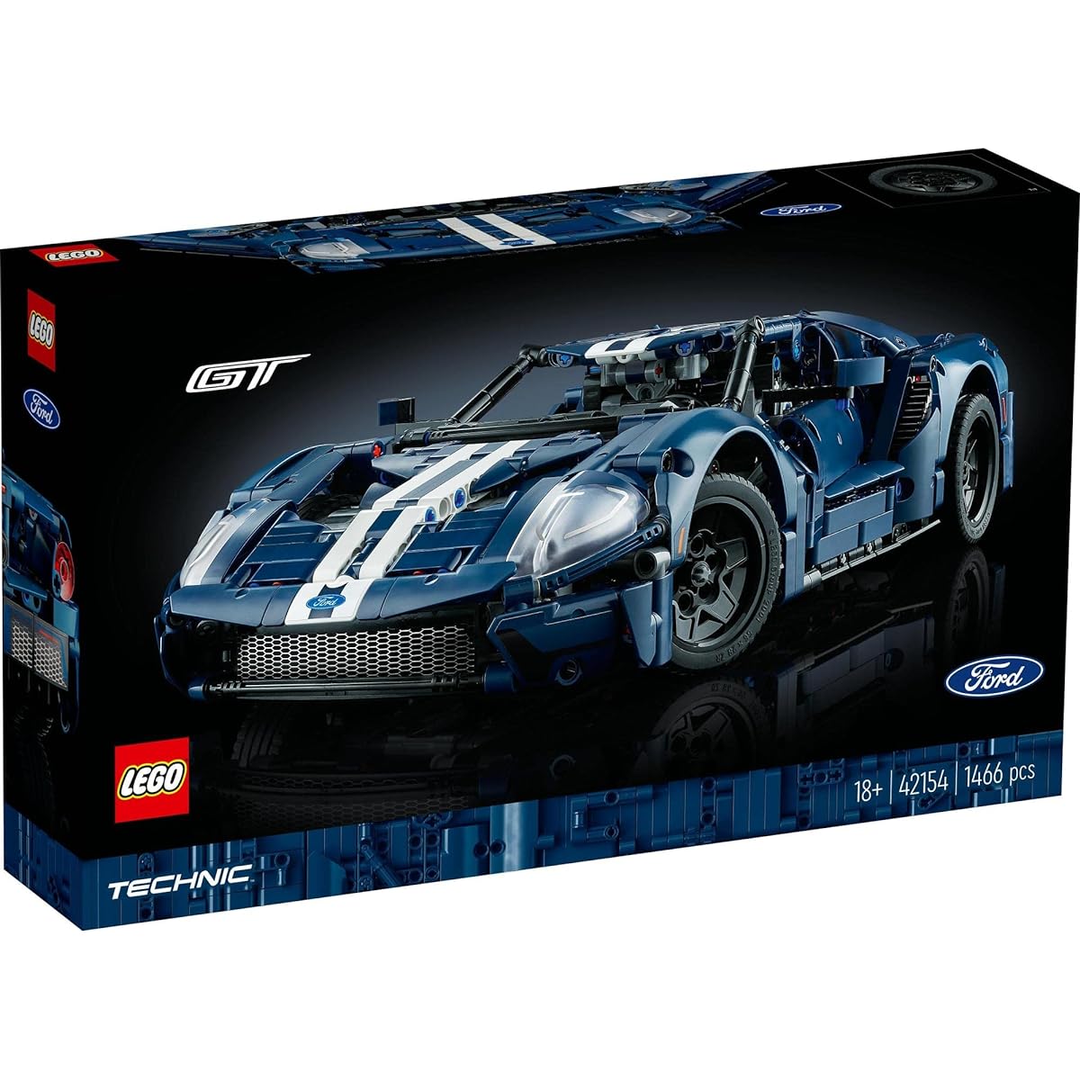 LEGO Technic 2022 Ford GT Christmas Present Christmas 42154 Toy Block Present Racing Car Vehicle Boy Adult