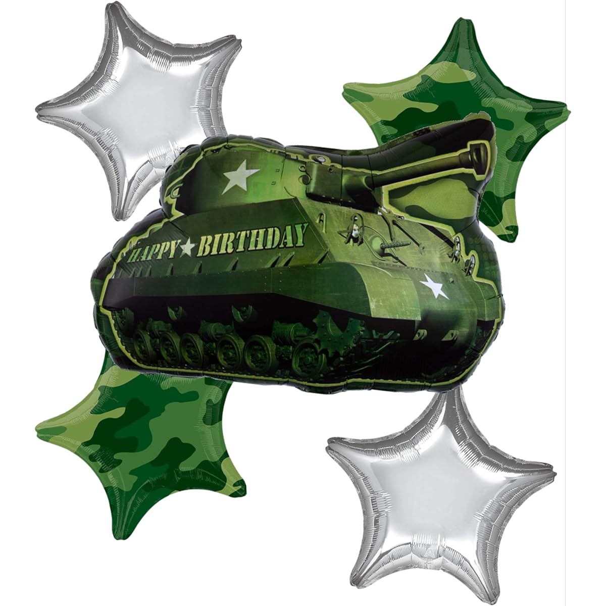 Army Balloon Bouquet