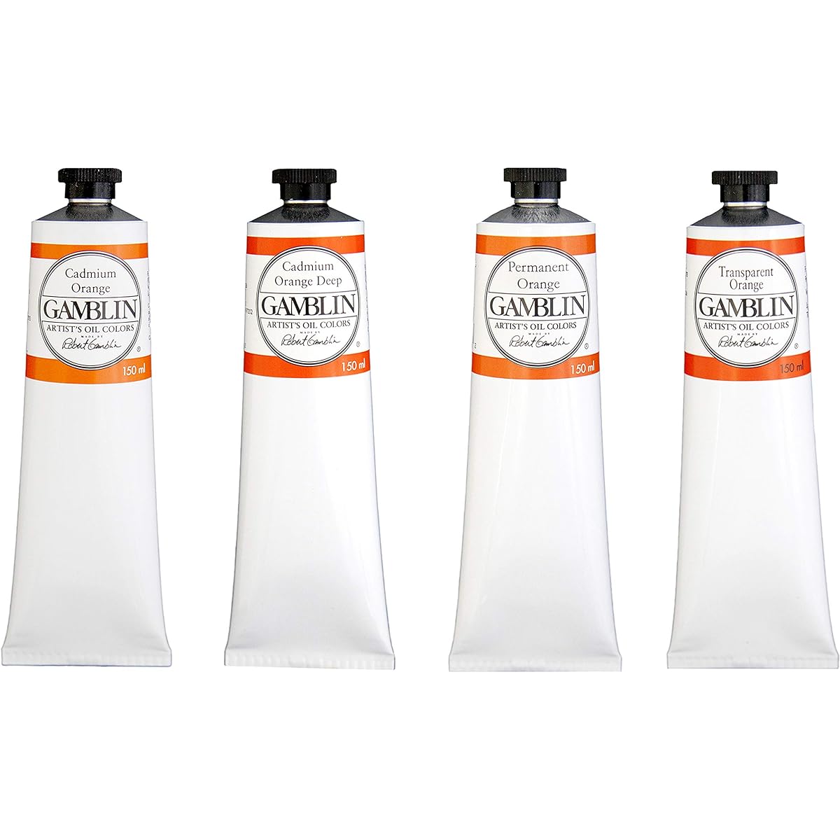 Gamblin Artist Oil Painting Set Professional Orange Set 37ml Tubes