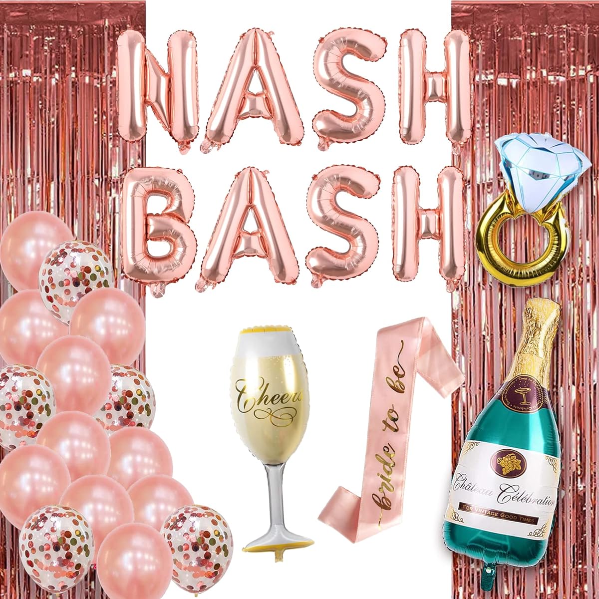 Nash Bash Bachelorette Party Decorations