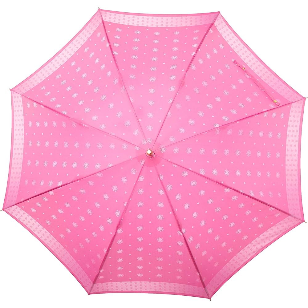 [Lanvin on Bleu] MOONBAT [Moonbat] LANVIN en Bleu Lanvin on Bleu Rain Long Umbrella Lightweight Jacquard Dot Women's
