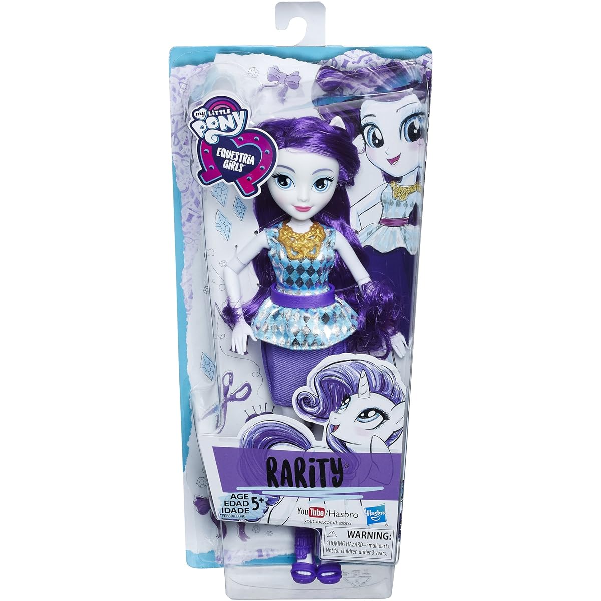 My Little Pony Equestria Girls Rarity Classic Style Doll
