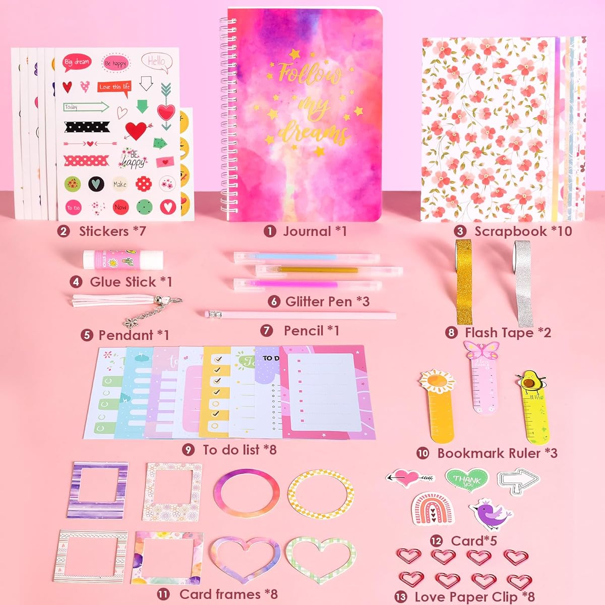 Golray DIY Journal Kit for Girls